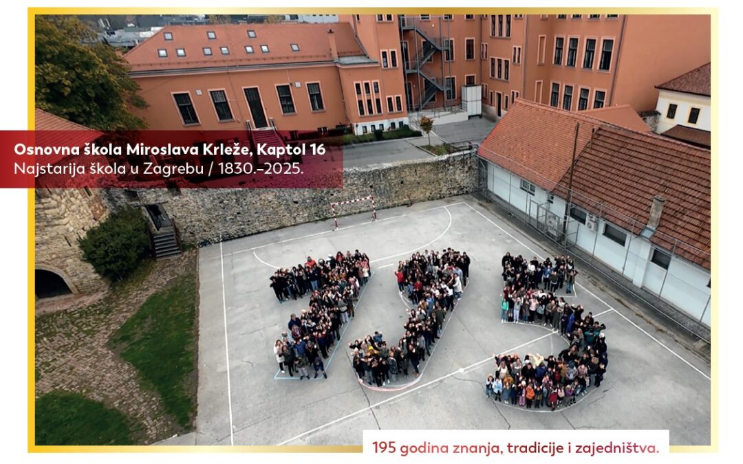 195 godina naše škole – najstarije škole u gradu Zagrebu