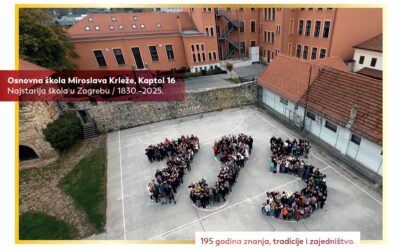 195 godina naše škole – najstarije škole u gradu Zagrebu