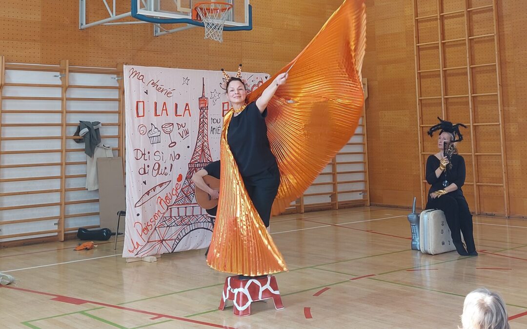 Plesna čarolija u našoj školi: Žirafa Žiži pleše step