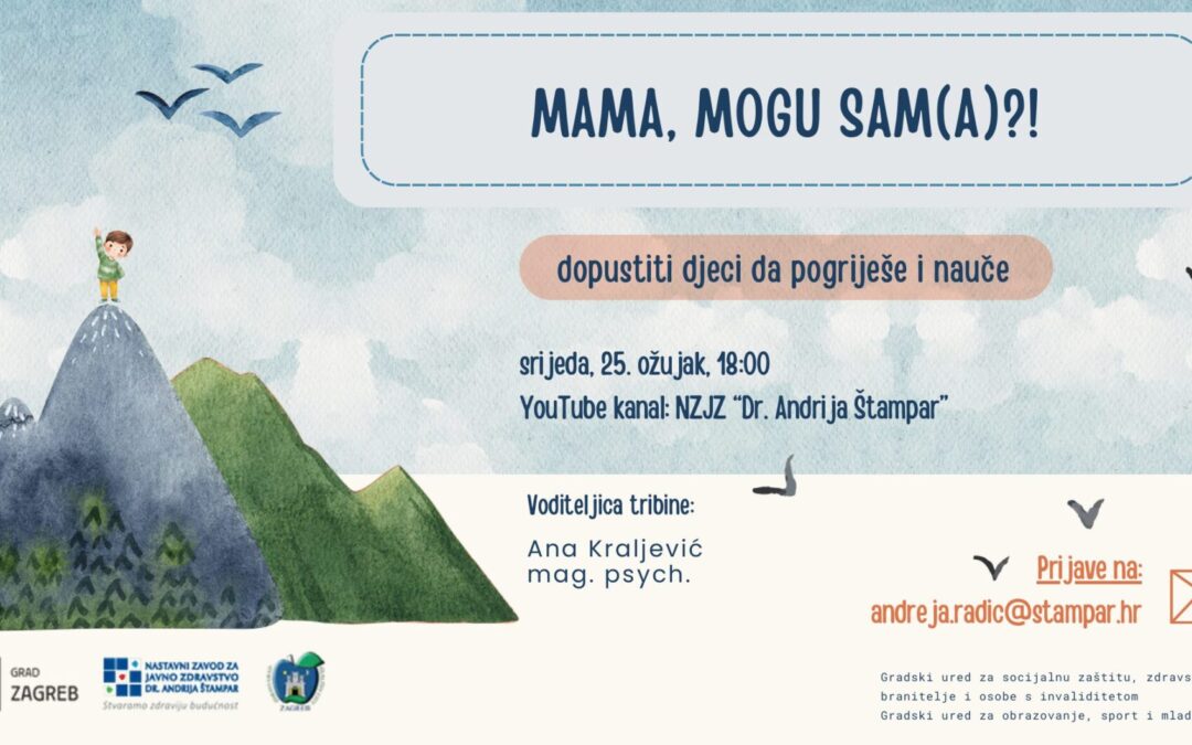 Poziv ana tribinu “Mama mogu sam(a)”