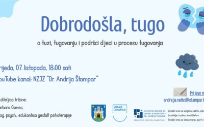 Poziv na tribinu: “Dobrodošla, tugo“