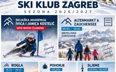SKI Klub Zagreb upisuje nove članove