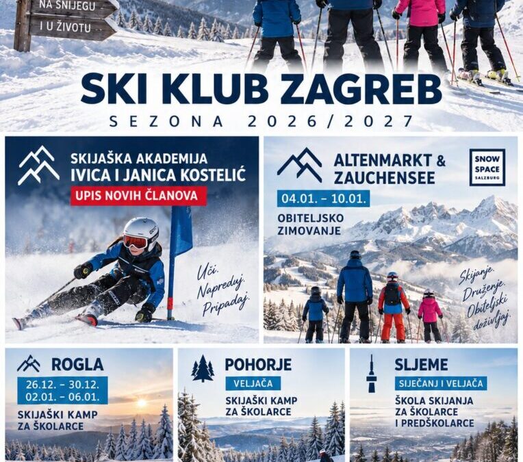 SKI Klub Zagreb upisuje nove članove